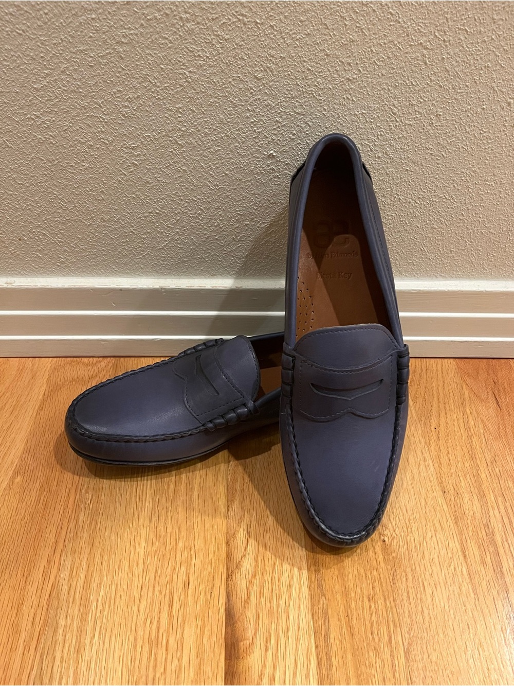 Allen Edmonds Siesta Key Navy Loafers